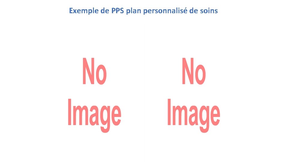 Exemple de PPS plan personnalisé de soins 