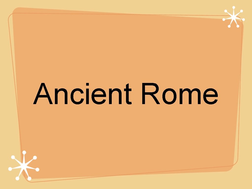 Ancient Rome 