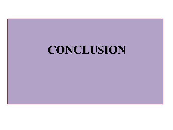  CONCLUSION 