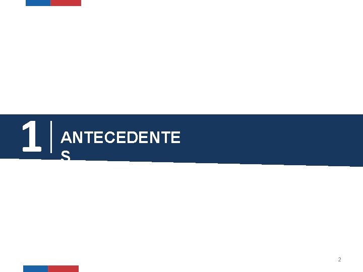 1 ANTECEDENTE S 2 1 ANTECEDENTE S 2