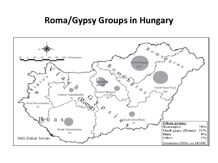 Roma/Gypsy Groups in Hungary 