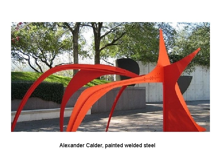 Alexander Calder, painted welded steel 