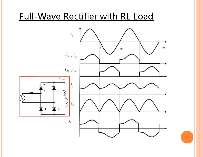 Full-Wave Rectifier with RL Load 