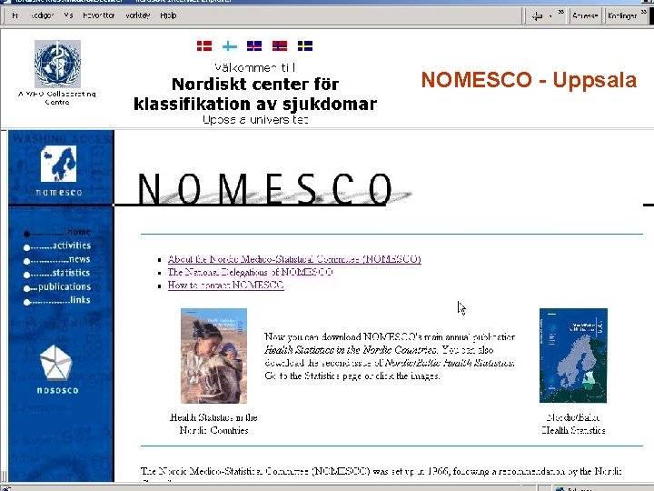 NOMESCO - Uppsala 