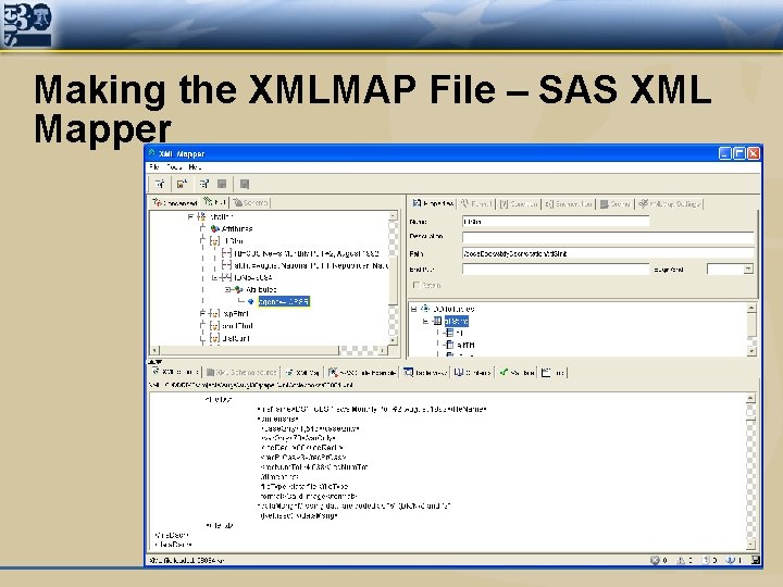 Making the XMLMAP File – SAS XML Mapper 