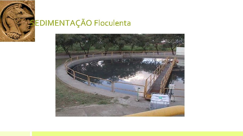 SEDIMENTAÇÃO Floculenta SEDIMENTAÇÃO Floculenta