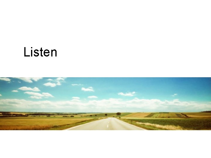 Listen Listen