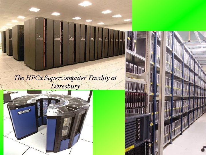 The HPCx Supercomputer Facility at Daresbury 