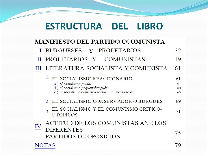 ESTRUCTURA DEL LIBRO 