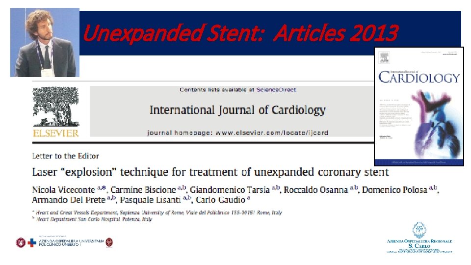 Unexpanded Stent: Articles 2013 