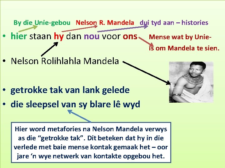 By die Unie-gebou Nelson R. Mandela dui tyd aan – histories • hier staan