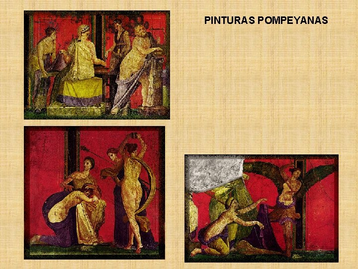 PINTURAS POMPEYANAS PINTURAS POMPEYANAS