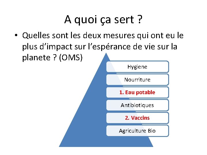 A quoi ça sert ? • Quelles sont les deux mesures qui ont eu