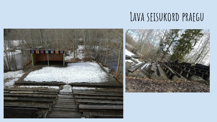 Lava seisukord praegu Lava seisukord praegu