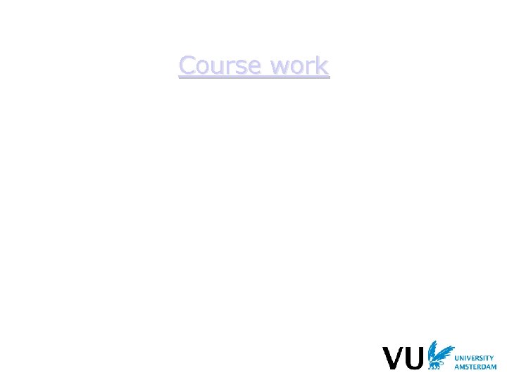 Course work 