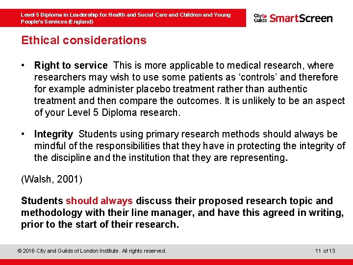  Level 5 Diploma in Leadership for Health and Social Care and Children and