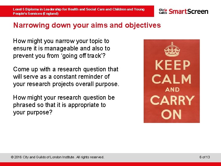  Level 5 Diploma in Leadership for Health and Social Care and Children and