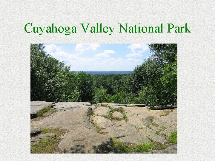 Cuyahoga Valley National Park 