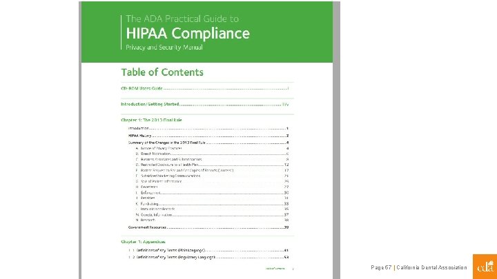 Page 57 | California Dental Association 