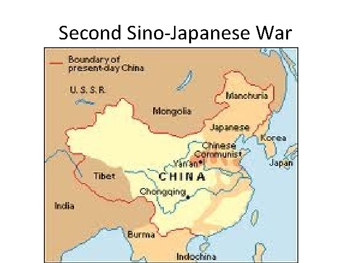 Second Sino-Japanese War 