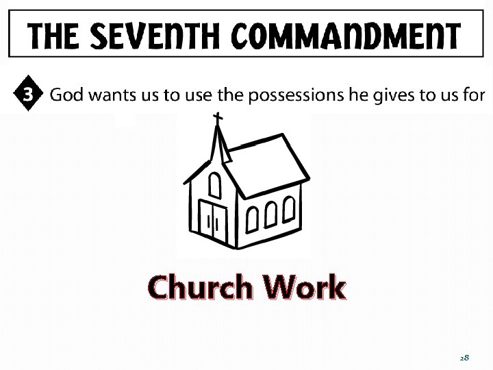 Church Work 28 