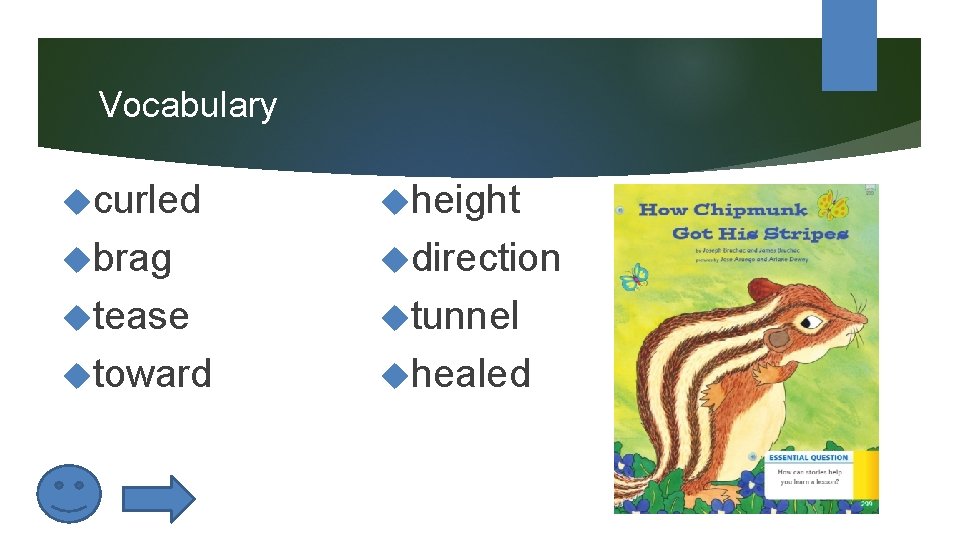 Vocabulary curled height brag direction tease tunnel toward healed Vocabulary curled height brag direction tease tunnel toward healed