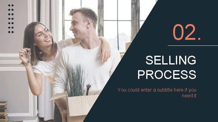 02. SELLING PROCESS You could enter a subtitle here if you need it 