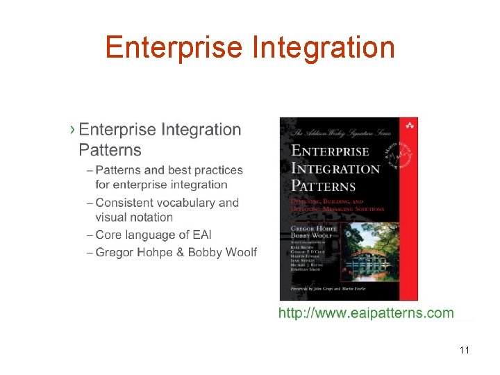Enterprise Integration 11 