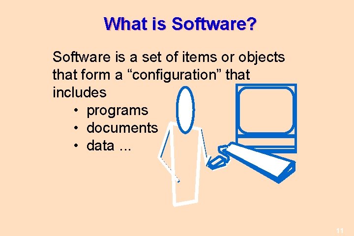 What is Software? Software is a set of items or objects that form a