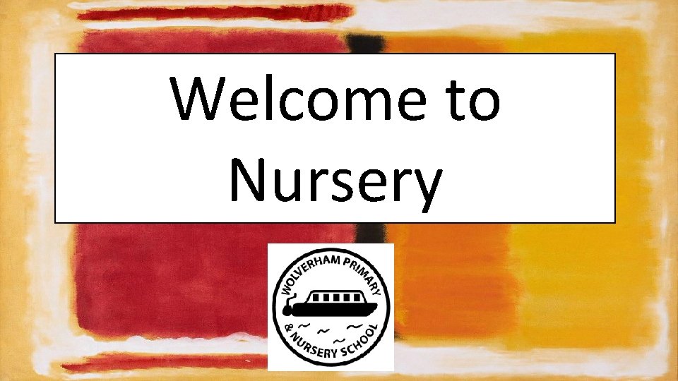 to Nursery Morning Timetable 8 30 8