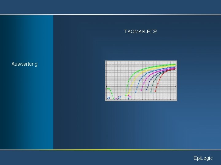 TAQMAN-PCR Auswertung Epi. Logic 