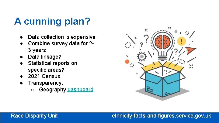 A cunning plan? ● Data collection is expensive ● Combine survey data for 23 A cunning plan? ● Data collection is expensive ● Combine survey data for 23