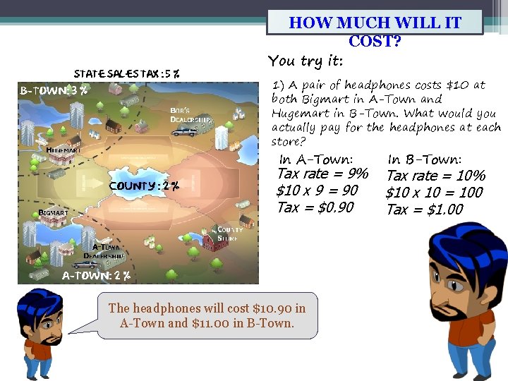 HOW MUCH WILL IT COST? You try it: 1) A pair of headphones costs