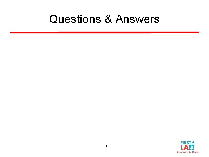 Questions & Answers 20 