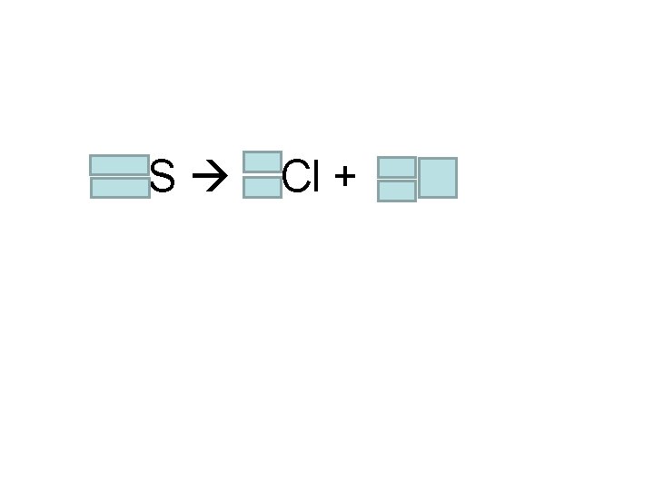 35 16 S 35 17 Cl + 0 -1 e 