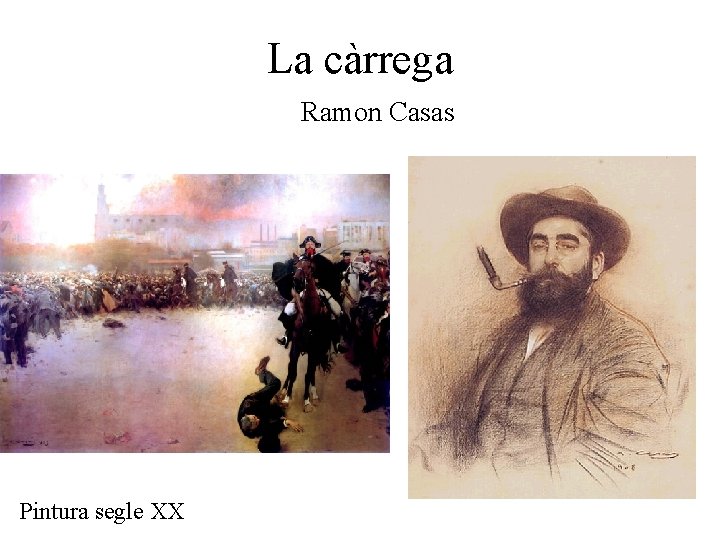 La càrrega Ramon Casas Pintura segle XX 