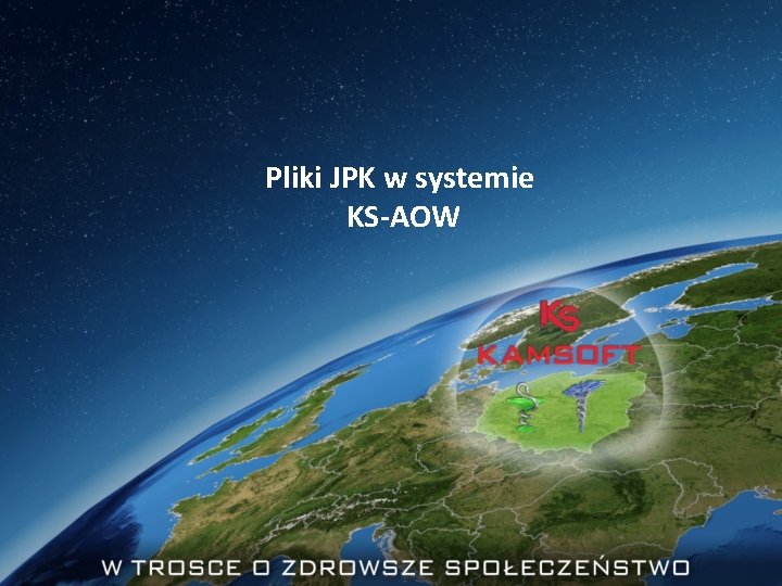 Pliki JPK w systemie KS-AOW 