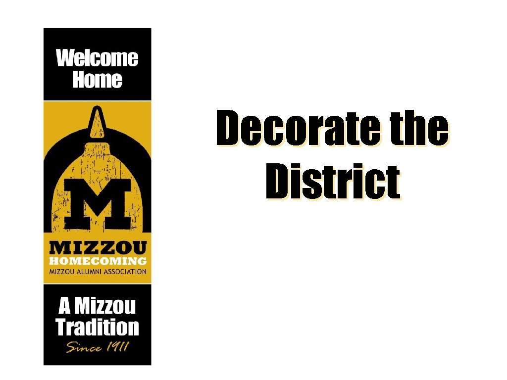 Decorate the District 