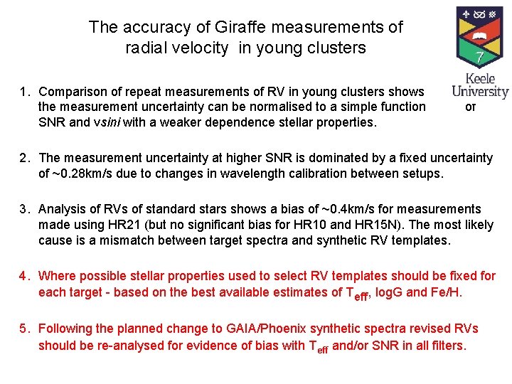 The accuracy of Giraffe measurements of radial velocity in young clusters 1. Comparison of