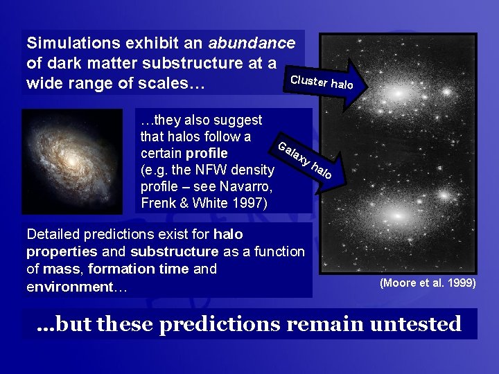 Simulations exhibit an abundance of dark matter substructure at a Cluster ha wide range