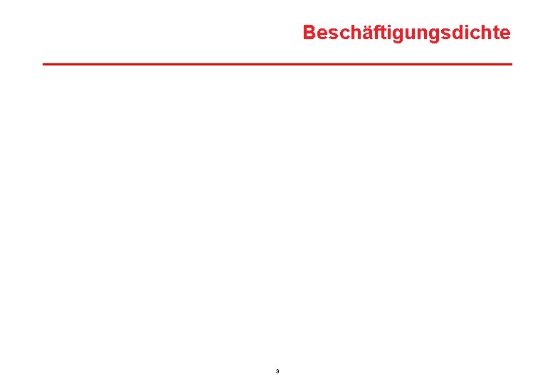 Beschäftigungsdichte 3 