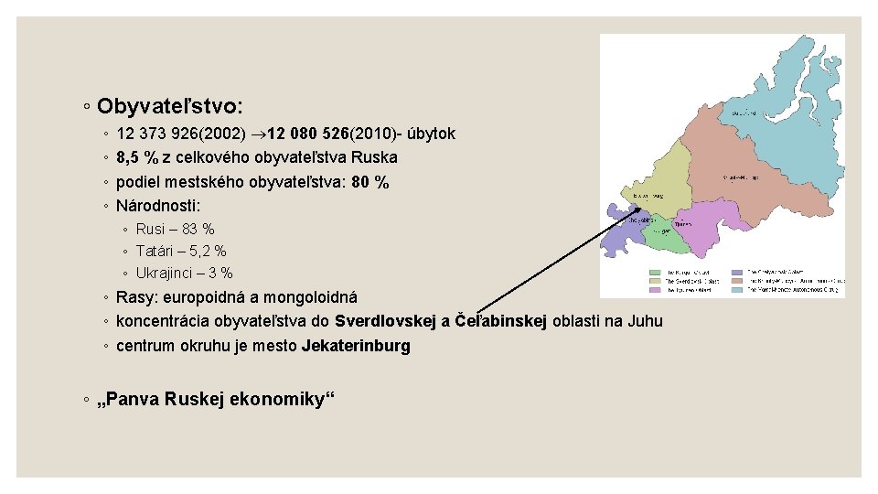 ◦ Obyvateľstvo: ◦ ◦ 12 373 926(2002) 12 080 526(2010)- úbytok 8, 5 %