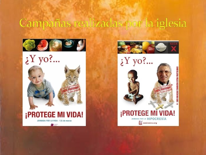 Campañas realizadas por la iglesia 
