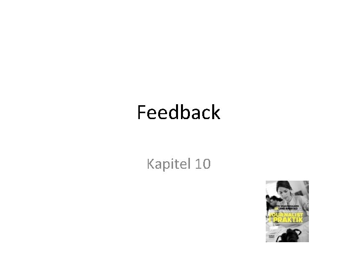 Feedback Kapitel 10 