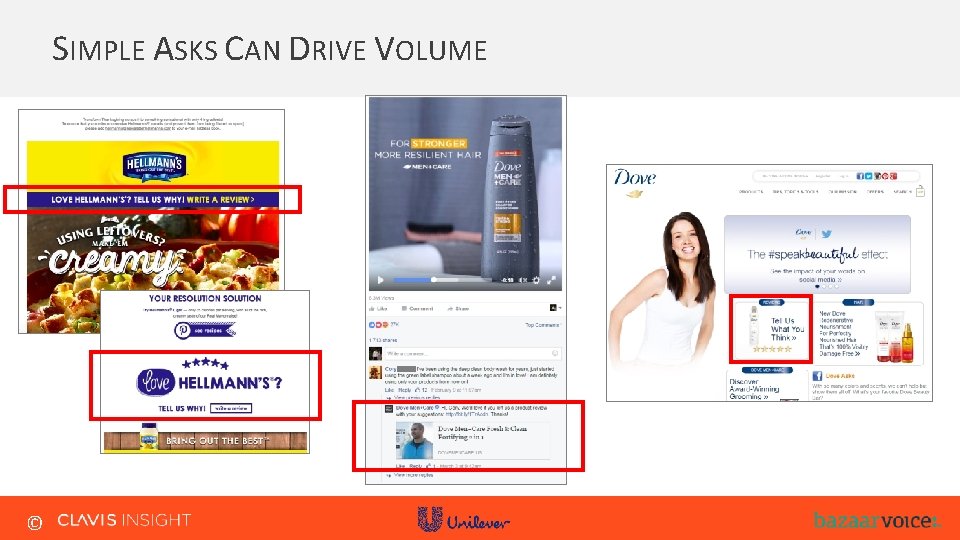 SIMPLE ASKS CAN DRIVE VOLUME © SIMPLE ASKS CAN DRIVE VOLUME ©