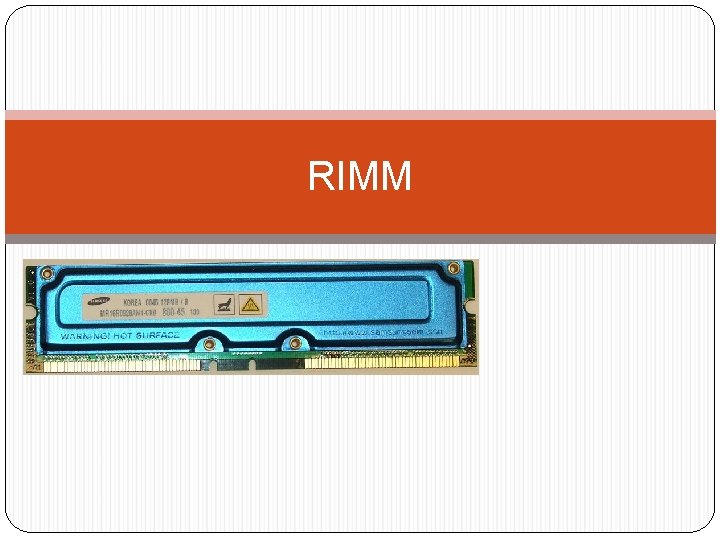 RIMM 