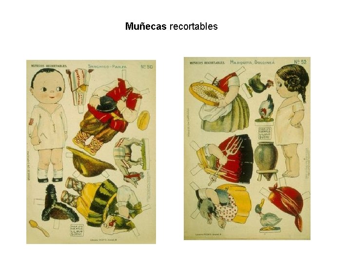 Muñecas recortables 