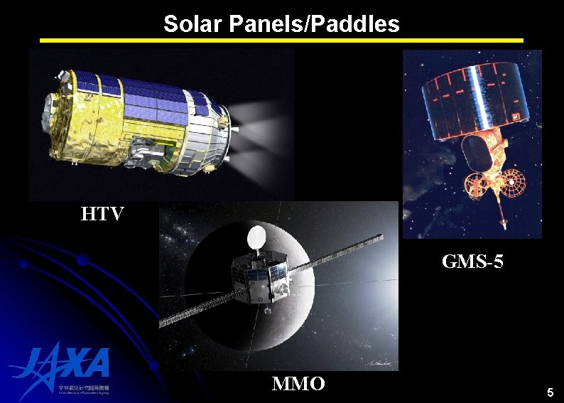 Solar Panels/Paddles HTV GMS-5 MMO 5 Solar Panels/Paddles HTV GMS-5 MMO 5