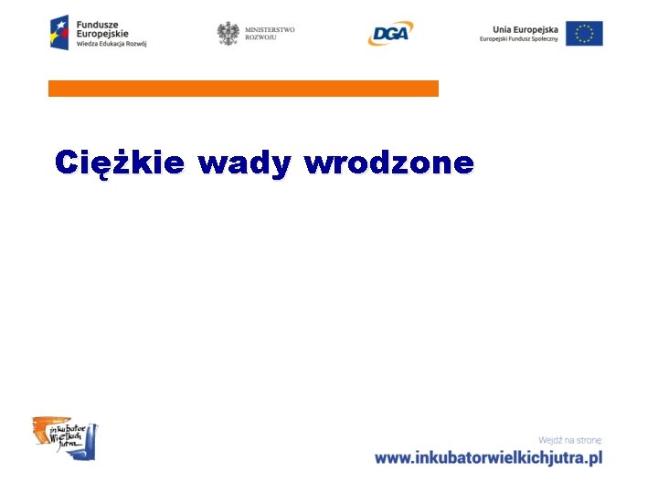 Ciężkie wady wrodzone 