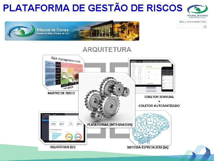 PLATAFORMA DE GESTÃO DE RISCOS 